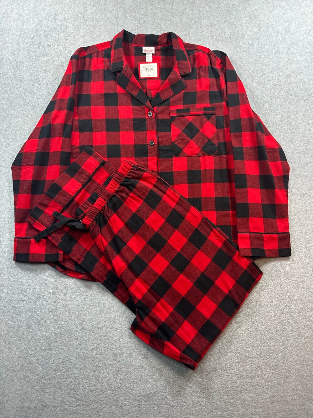 Target Wundershop L Women's Christmas Pajamas Buffalo Plaid - Picture 1 of 3